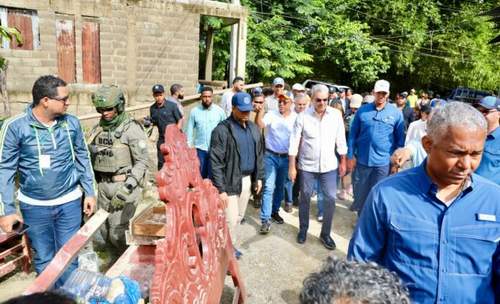 Abinader asigna fondos para comunidades afectadas por lluvias en Puerto Plata