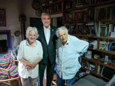 El encuentro político entre José Mujica y Luis Abinader